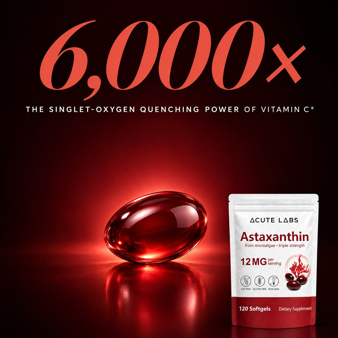 Astaxanthin Antioxidant Dietary Supplement