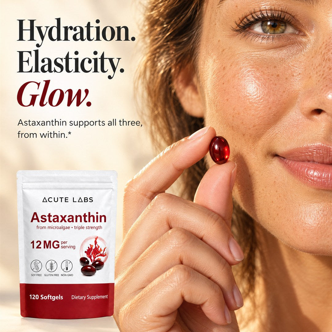 Astaxanthin Antioxidant Dietary Supplement