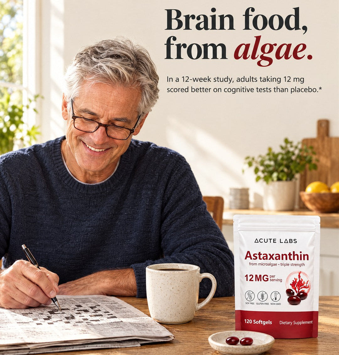 Astaxanthin Antioxidant Dietary Supplement